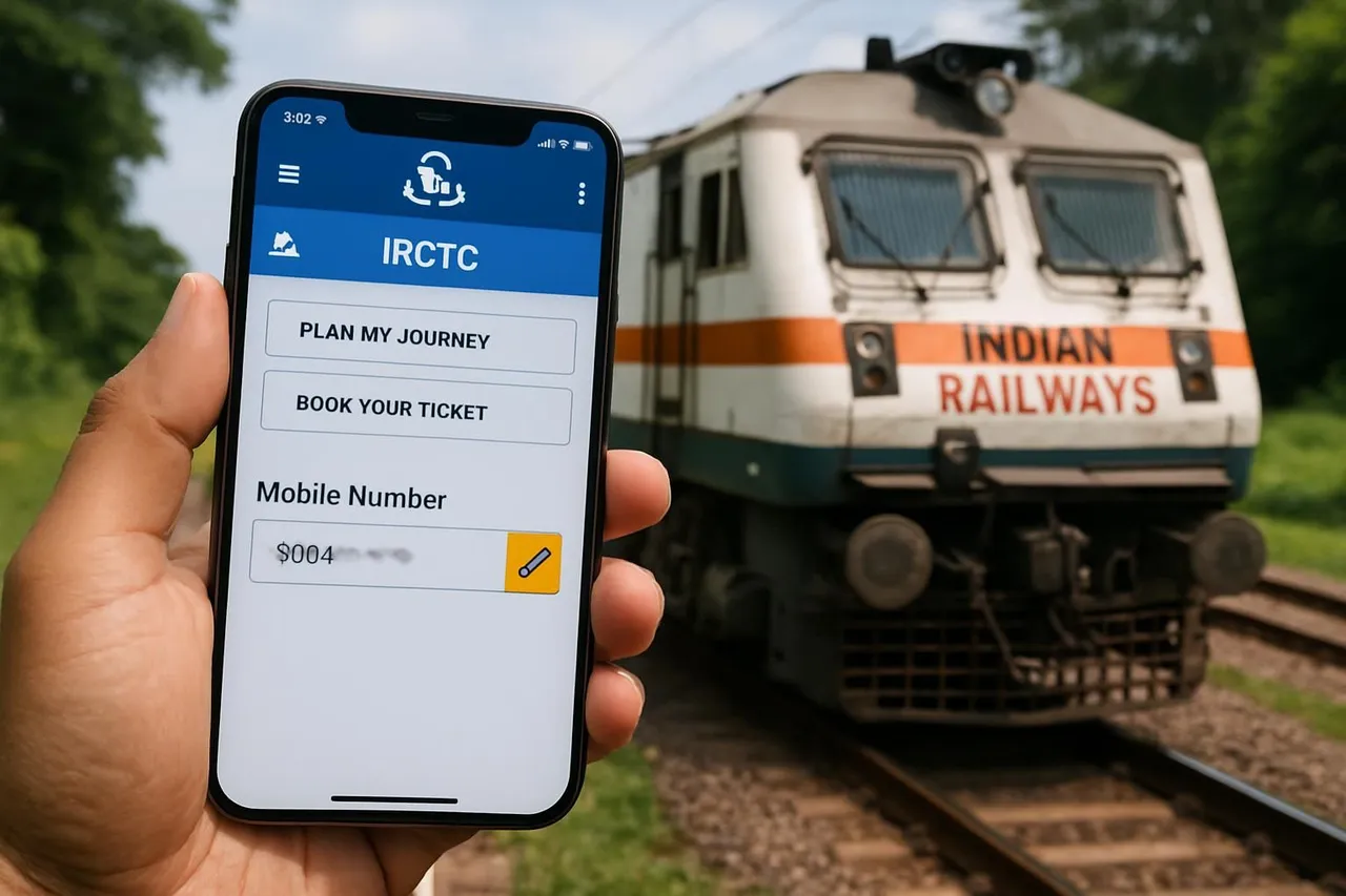 How to Change Your Mobile Number on IRCTC Website and App