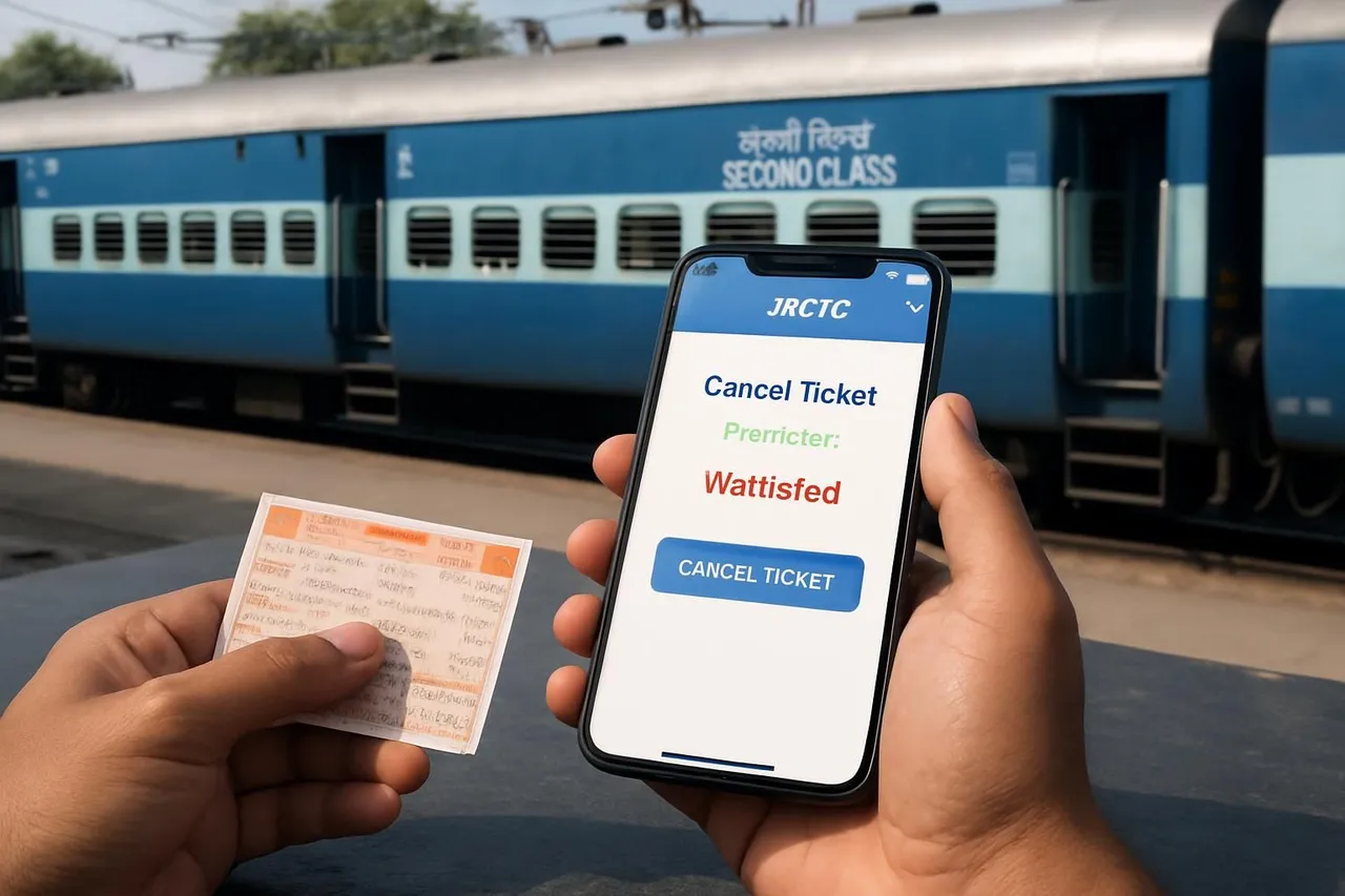 How to Cancel a Waitlisted Train Ticket on IRCTC: Step-by-Step Guide