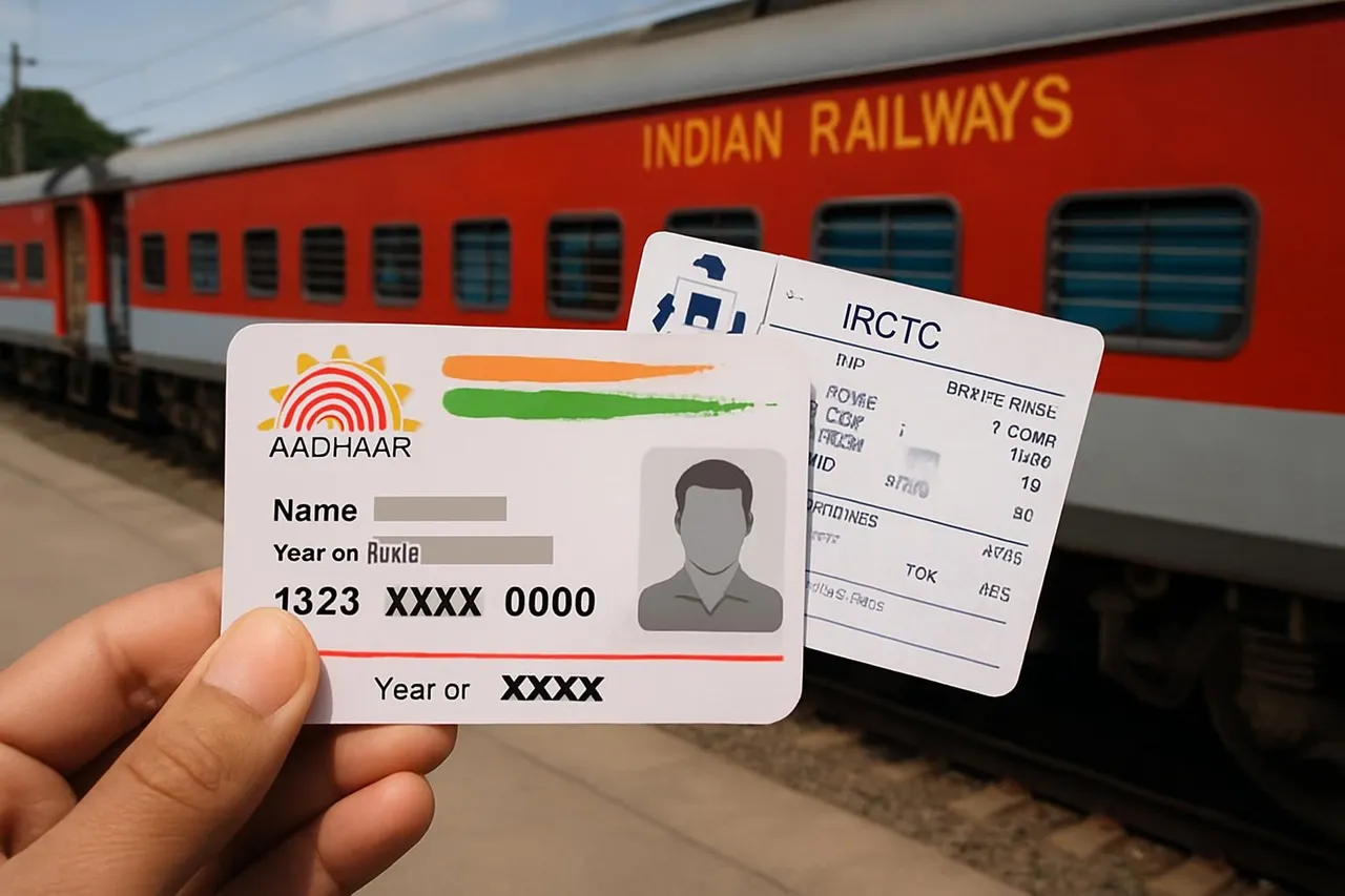 Benefits of Linking Your Aadhaar Number with IRCTC